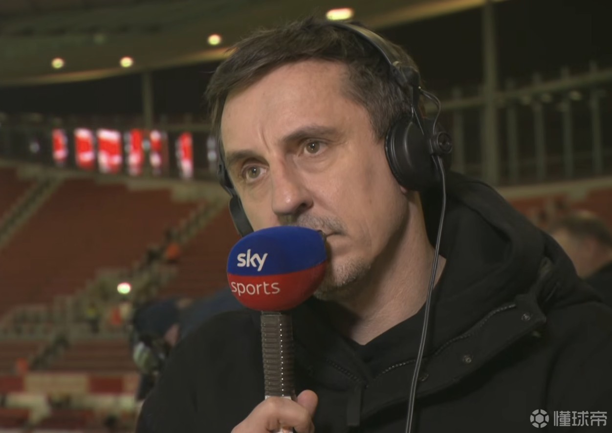 内维尔：阿森纳已掌握了定位球的艺术；他们不能只是接近冠军